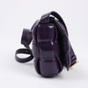 Bottega Veneta Padded Cassette Maxi Intrecciato Leather Shoulder Bag in Purple Secondhand