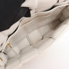 Bottega Veneta Padded Cassette Maxi Intrecciato Leather Shoulder Bag in Ecru Secondhand