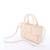 Bottega Veneta The Arco Maxi Intrecciato Leather Handbag in Pink Secondhand