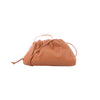 Bottega Veneta Mini The Pouch Leather Crossbody bag in Brown Secondhand