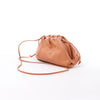 Bottega Veneta Mini The Pouch Leather Crossbody bag in Brown Secondhand