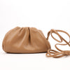 Bottega Veneta Micro The Pouch Leather Crossbody bag in Almond Secondhand