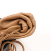 Bottega Veneta Micro The Pouch Leather Crossbody bag in Almond Secondhand