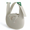 Bottega Veneta Small Punch Rubber bag in white rubber