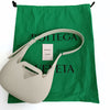 Bottega Veneta Small Punch Rubber bag in white rubber