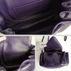 Bottega Veneta Becco shoulder bag in purple textured leather