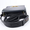Bottega Veneta Box Calfskin Nappa Clip Shoulder Bag in Black Secondhand