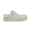 Bottega Veneta Puddle Shearling Cozy Matt Rubber Low Top Shoes in Ivory Secondhand