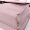 BVLGARI Monete Leather 2Way Shoulder Bag in Pink Secondhand