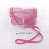 Secondhand BVLGARI Serpenti Forever Leather Crossbody Bag in Pink