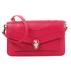 Secondhand BVLGARI Serpenti Forever Leather Crossbody Bag in Pink