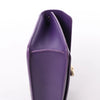 BVLGARI Serpenti Leather 2Way Chain Handbag in Purple Secondhand