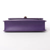 BVLGARI Serpenti Leather 2Way Chain Handbag in Purple Secondhand