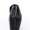 BVLGARI Serpenti Leather Chain Crossbody Bag in Black Secondhand