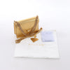 BVLGARI Serpenti Leather Chain Crossbody Bag in Gold Secondhand