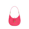 Secondhand BVLGARI Serpenti Leather Shoulder Bag in Pink