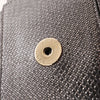 BVLGARI Serpenti Leather Chain Crossbody Bag in Gray Secondhand