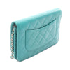 Secondhand Chanel CC Quilted Lambskin Wallet On Chain