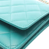 Secondhand Chanel CC Quilted Lambskin Wallet On Chain