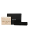 Chanel CC Quilted Iridescent Lambskin Compact Wallet Secondhand