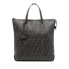 Fendi Zucca Coated Canvas Vertical Tote Secondhand