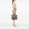 Prada Soft Calfskin Open Convertible Shopping Tote Secondhand