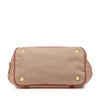Prada Canvas Canapa Logo Bow Satchel Secondhand