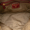 Prada Canvas Canapa Logo Bow Satchel Secondhand