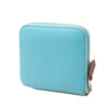 Hermès Epsom Azap Silk in Compact Wallet Secondhand