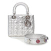Dior Small Metallic Grained Calfskin Cannage My ABCDior Lady Dior Secondhand