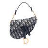 Dior Mini Oblique Canvas Saddle Bag Secondhand