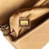Chanel Quilted Satin Crystal Chain Clutch Secondhand