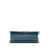Chanel Old Medium Pleated Denim Boy Flap Secondhand