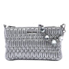 Miu Miu Metallic Matelasse Nappa Crystal Chain Crossbody Secondhand