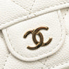 Chanel CC Quilted Caviar Trifold Flap Wallet Secondhand