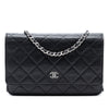 Chanel CC Quilted Caviar Wallet on Chain Secondhand