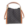 Celine Small Triomphe Coated Canvas Cube Satchel Secondhand
