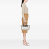 Burberry Striped Canvas Handbag Secondhand