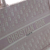 Dior Medium Oblique Embroidered Canvas Book Tote Secondhand