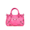 Balenciaga Small Lambskin Motocross Neo Cagole Satchel Secondhand