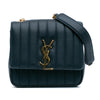 Saint Laurent Medium Lambskin Monogram Vicky Chain Bag Secondhand