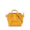 Celine Nano Leather Luggage Tote Secondhand