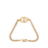 Dior Gold Plated Strass CD Logo Chain Bracelet Secondhand