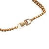 Dior Gold Plated Strass CD Logo Chain Bracelet Secondhand