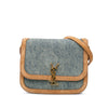 Saint Laurent Medium Denim Solferino Crossbody Secondhand