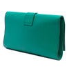 Saint Laurent Leather Chyc Ligne Clutch Secondhand