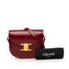 Celine Teen Shiny Calfskin Triomphe Besace Clea Crossbody Secondhand