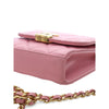Chanel Mini CC Quilted Caviar Top Handle Clutch with Chain Secondhand