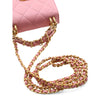 Chanel Mini CC Quilted Caviar Top Handle Clutch with Chain Secondhand