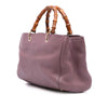 Gucci Medium Calfskin Bamboo Shopper Satchel Secondhand